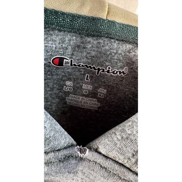 USF Bulls Hoodie Sweatshirt Adult Large Gray Champion Pullover Kangaroo Pocket - Picture 6 of 9